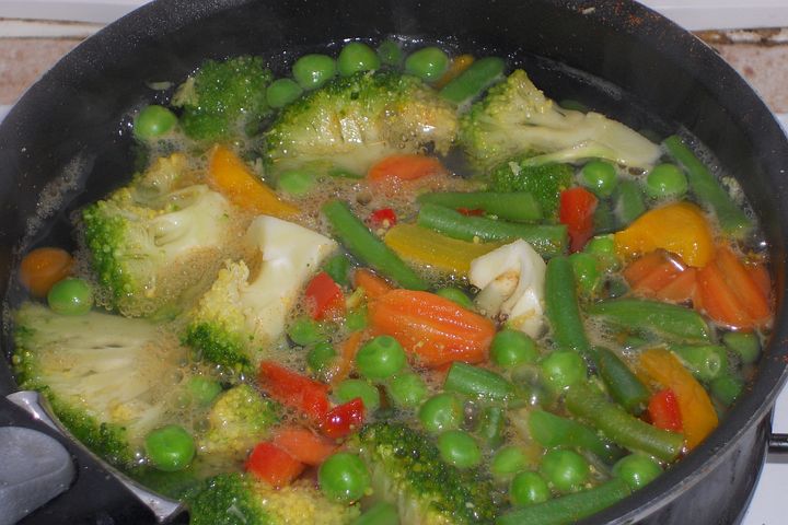 boiles vegetables