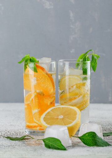 orange and lime juice
