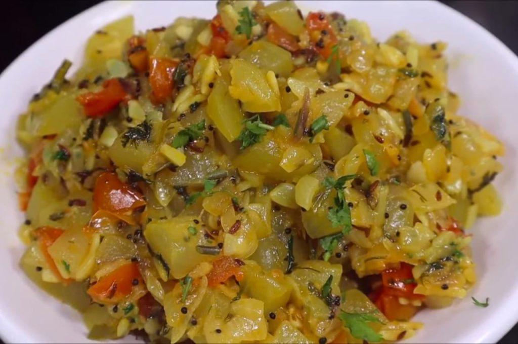kaddu ki sabji