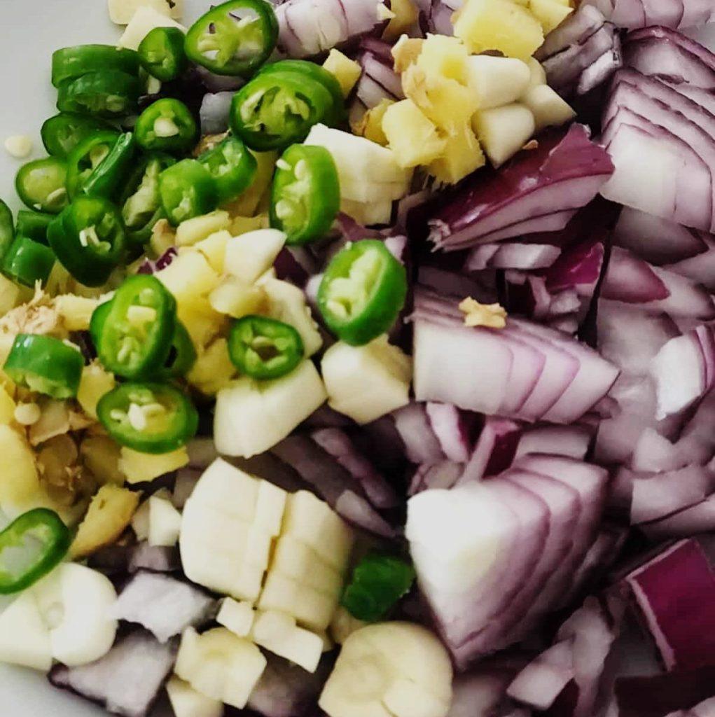chopped herbs