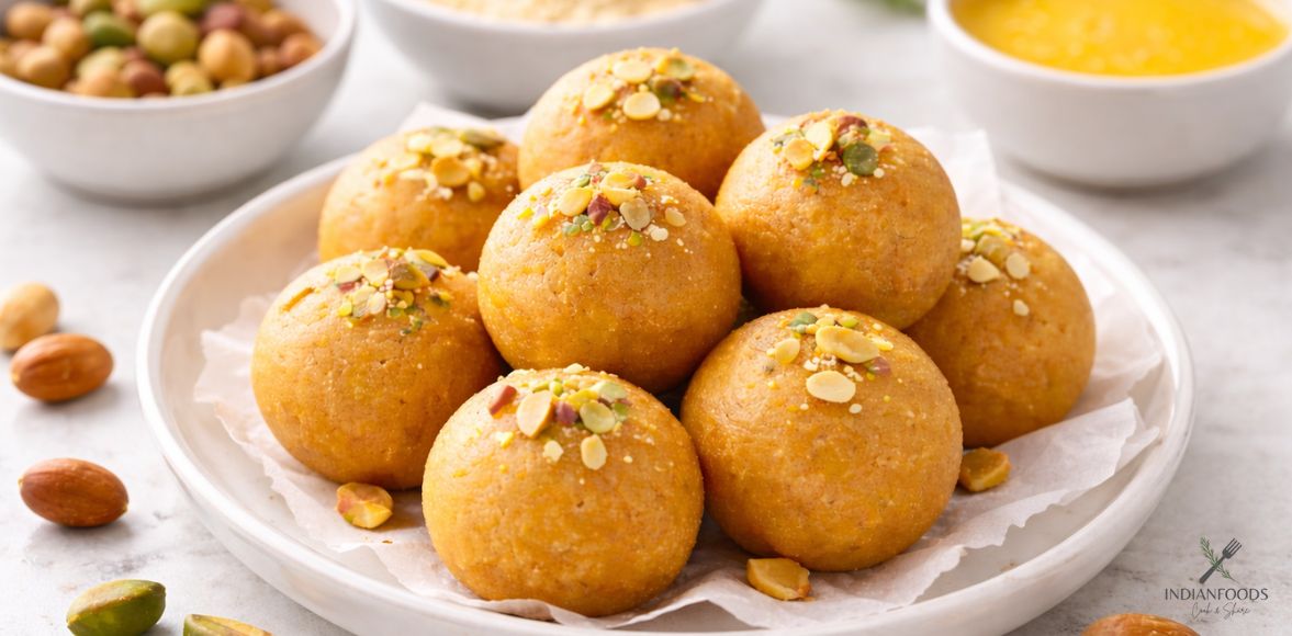 Besan ke Ladoo recipe