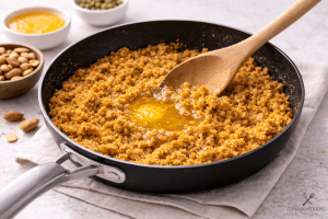 Besan ke Ladoo Step 3