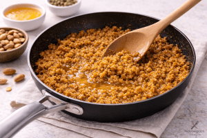 Besan ke Ladoo Step 4