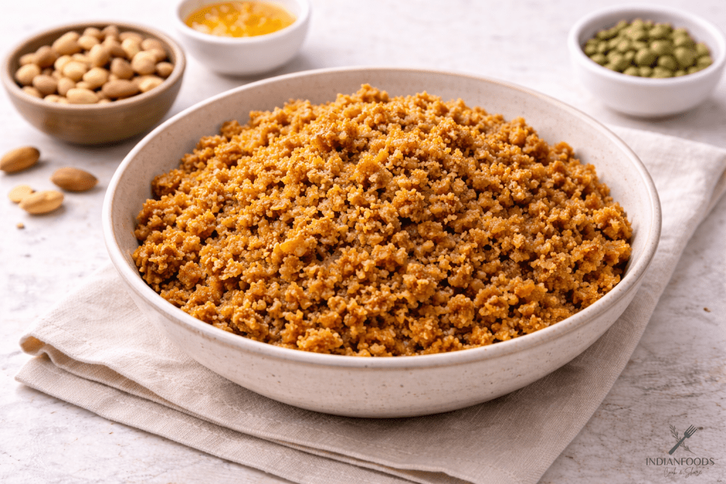 Besan ke Ladoo Step 5