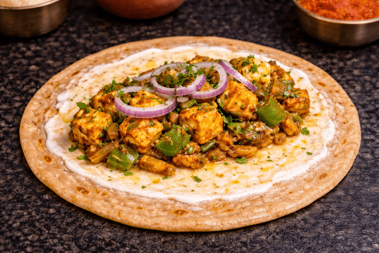 Paneer Roll Recipe | Street Style Paneer Kathi Roll at Home