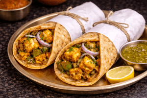 Paneer Roll recipe step 4