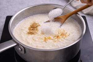 doodh badam sharbat step 4