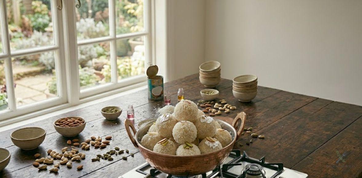Coconut Laddu Recipe Cover Image