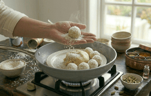 Coconut Laddu Recipe Step 7