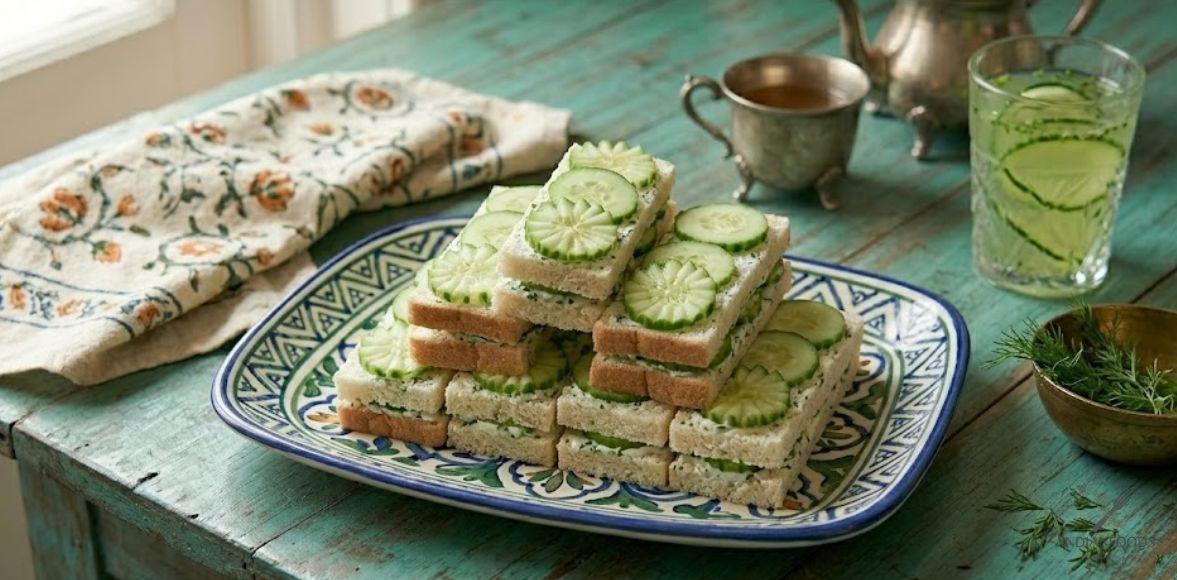 Cucumber Sandwich Recipe Cover Image
