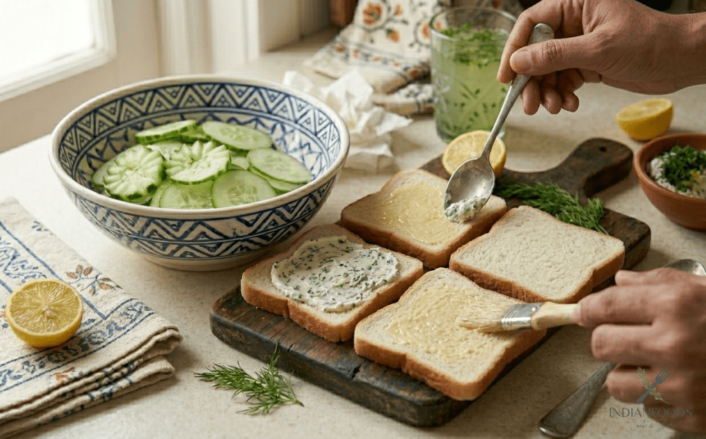Cucumber Sandwich recipe step 4