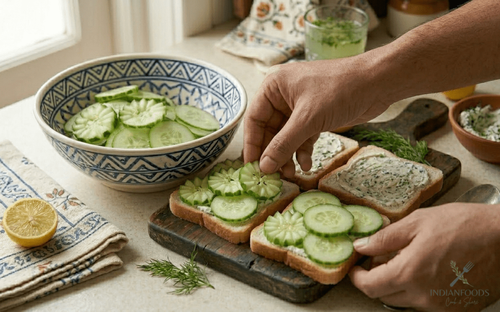 Cucumber Sandwich recipe step 5