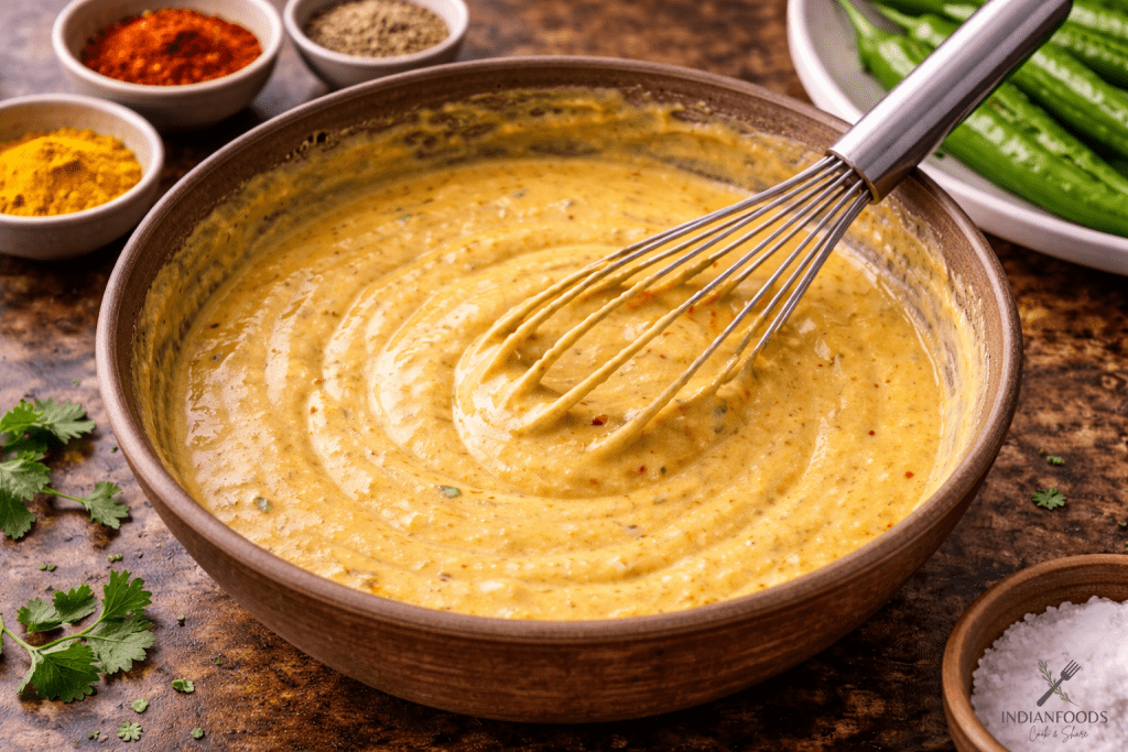 Mirchi Bajji Recipe Step 2