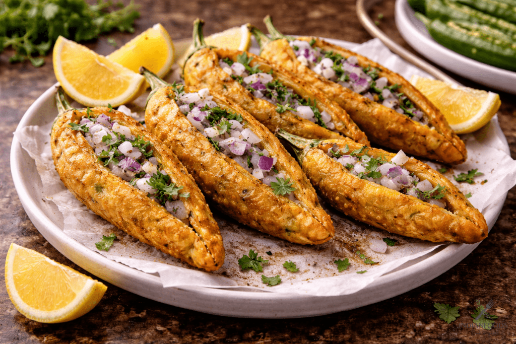 Mirchi Bajji Recipe Step 5