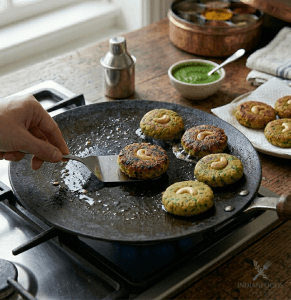 hara bhara kabab recipe step 7