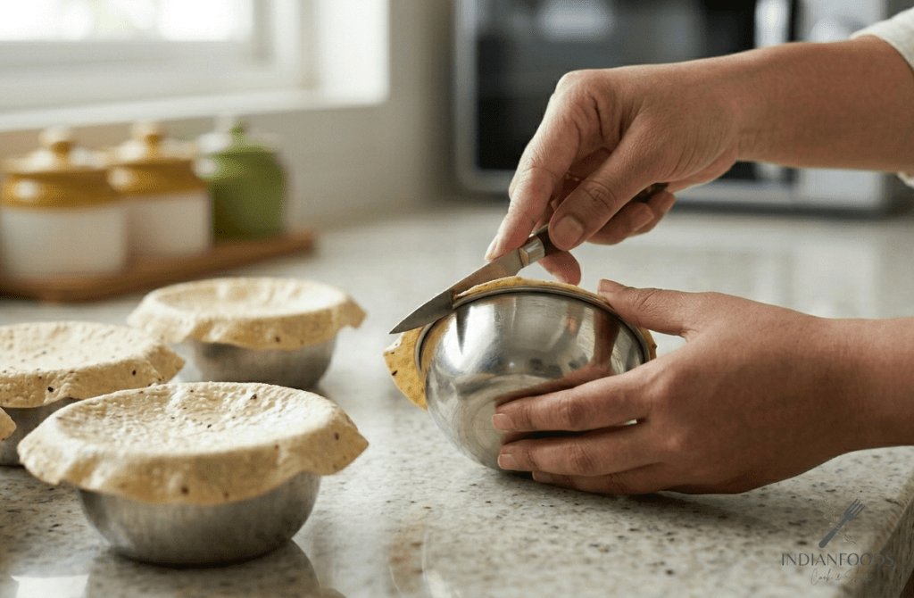 Papad Katori Chaat Recipe Step 5