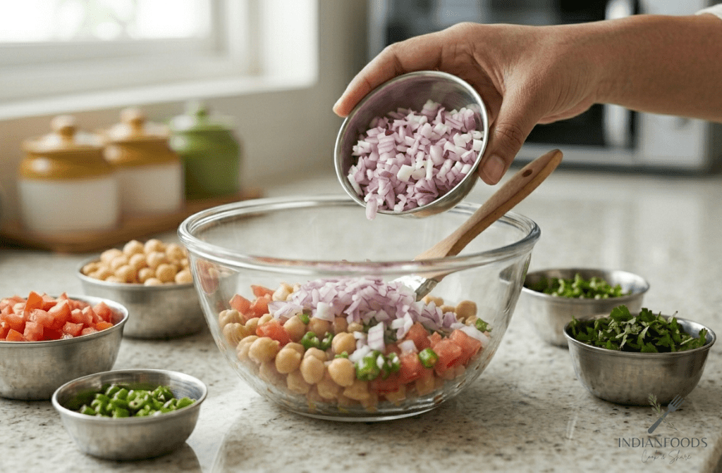 Papad Katori Chaat Recipe Step 6