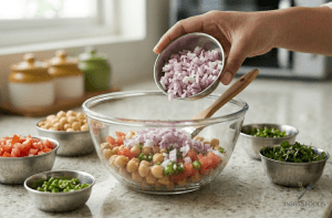 Papad Katori Chaat Recipe Step 6