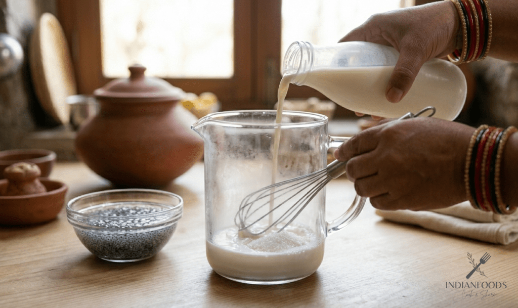 Rose Milk Recipe 2
