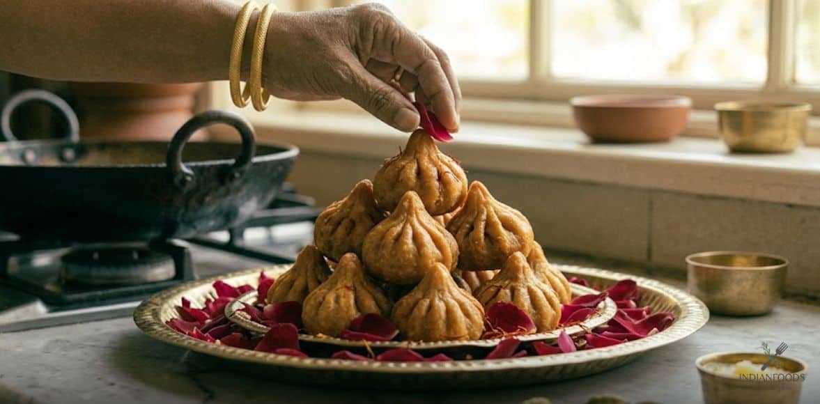 Fried Modak Recipe Cover Image