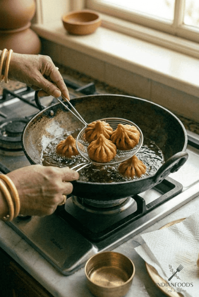Fried Modak Recipe Step 5